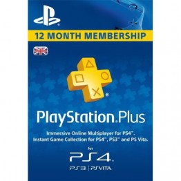 Playstation Plus 12 Month UK فیزیکی